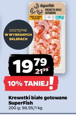 Krewetki białe gotowane SuperFish