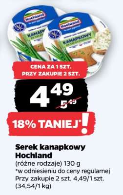 Serek kanapkowy Hochland