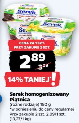 Serek homogenizowany PIĄTNICA