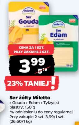 Ser żółty Miletto