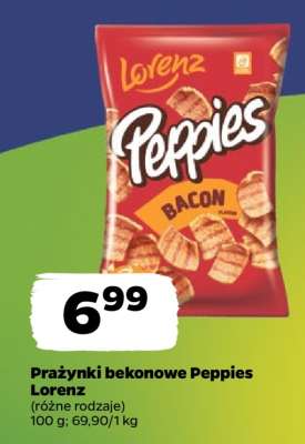 Prażynki bekonowe Peppies Lorenz
