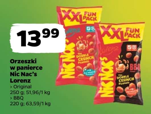 Orzeszki w panierce Nic Nac’s Lorenz