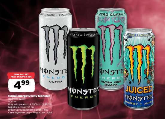 Napój energetyczny Monster
