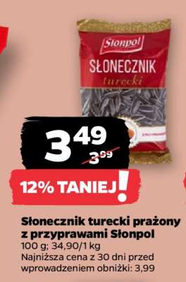 Słonecznik turecki prażony z przyprawami Słonpol