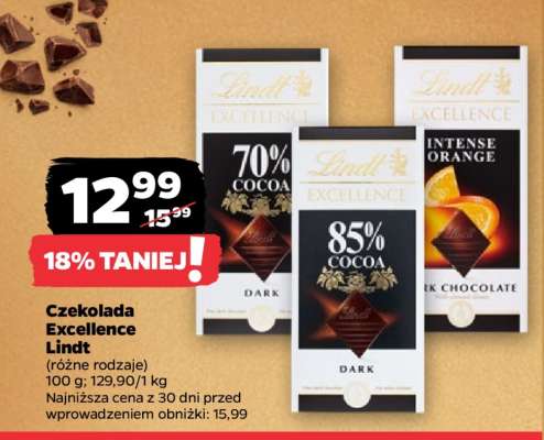 Czekolada Excellence Lindt