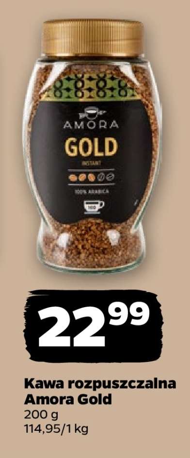 Kawa rozpuszczalna Amora Gold
