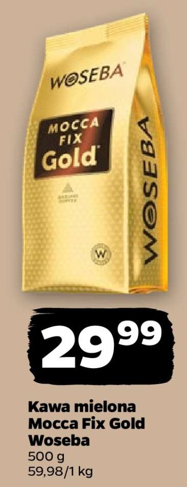 Kawa mielona Mocca Fix Gold Woseba