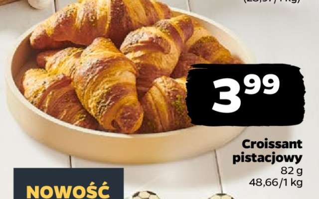 Croissant pistacjowy