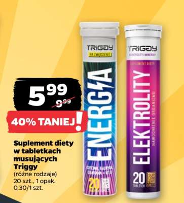 Suplement diety w tabletkach musujących Triggy