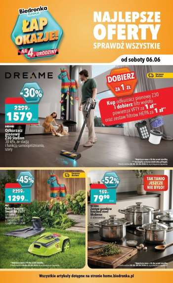Gazetka Biedronka - 6.06.2026 - 30.06.2026.
