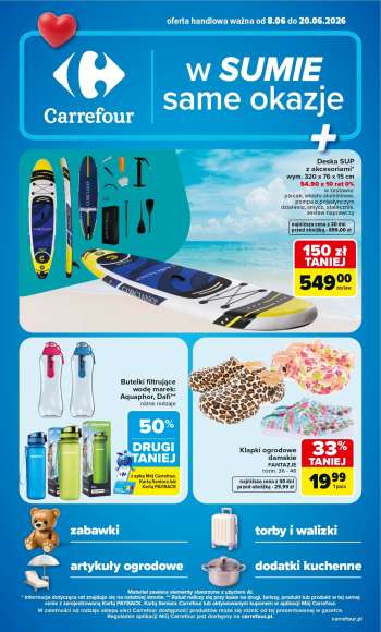 Gazetka Carrefour - 8.06.2026 - 20.06.2026.