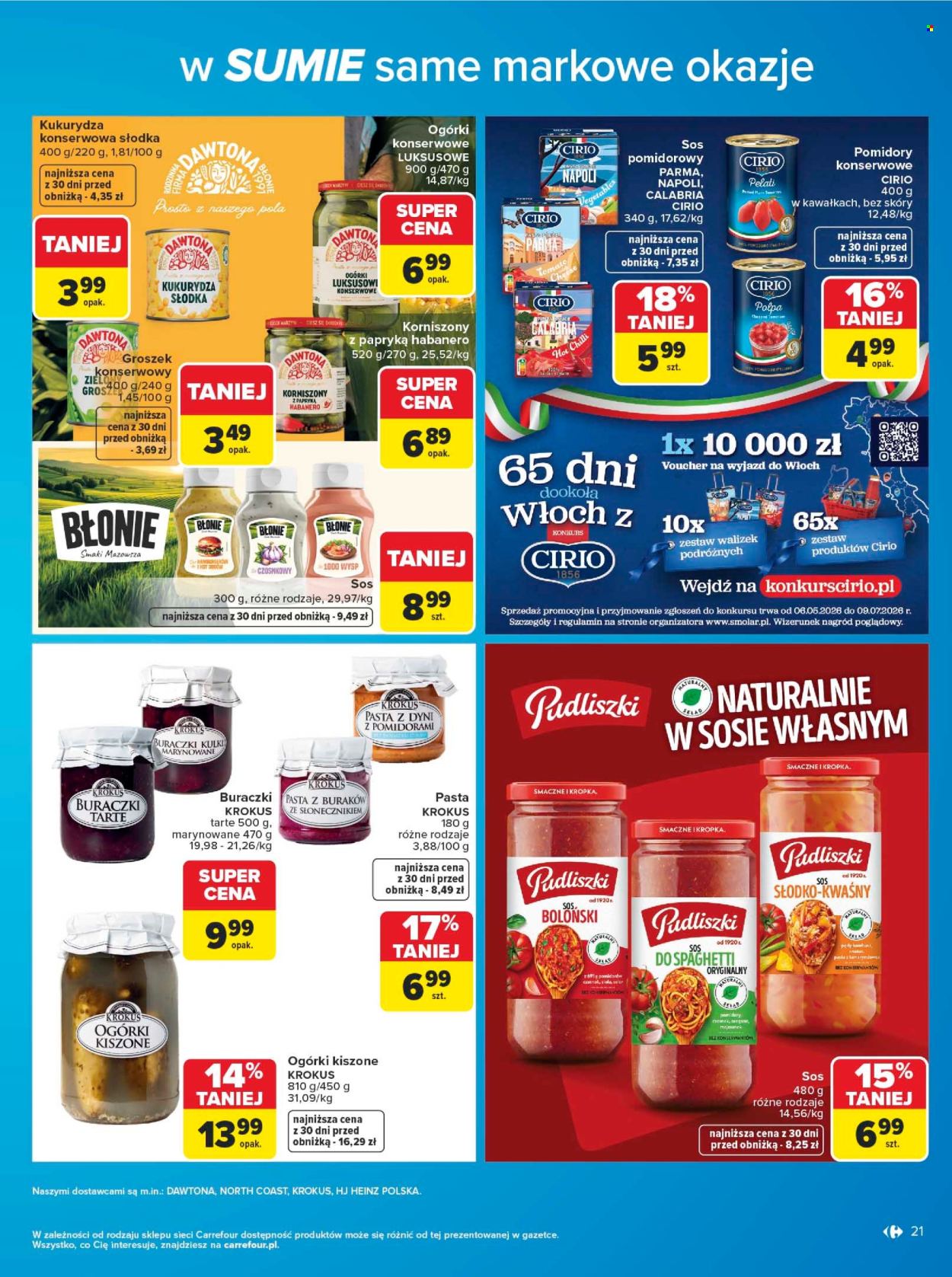 Leták Carrefour - 8.6.2026 - 20.6.2026. Strana 21