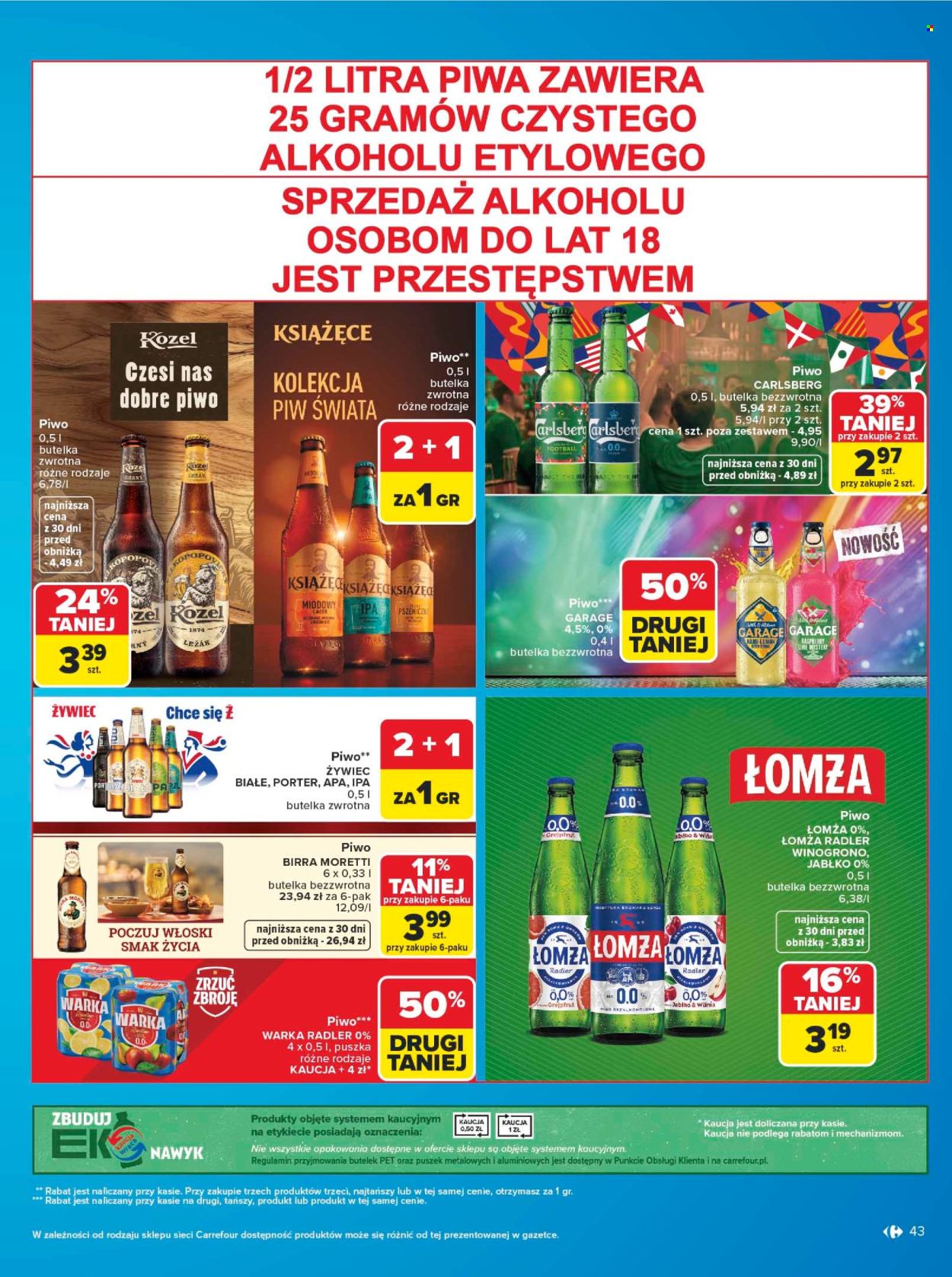 Leták Carrefour - 8.6.2026 - 20.6.2026. Strana 43
