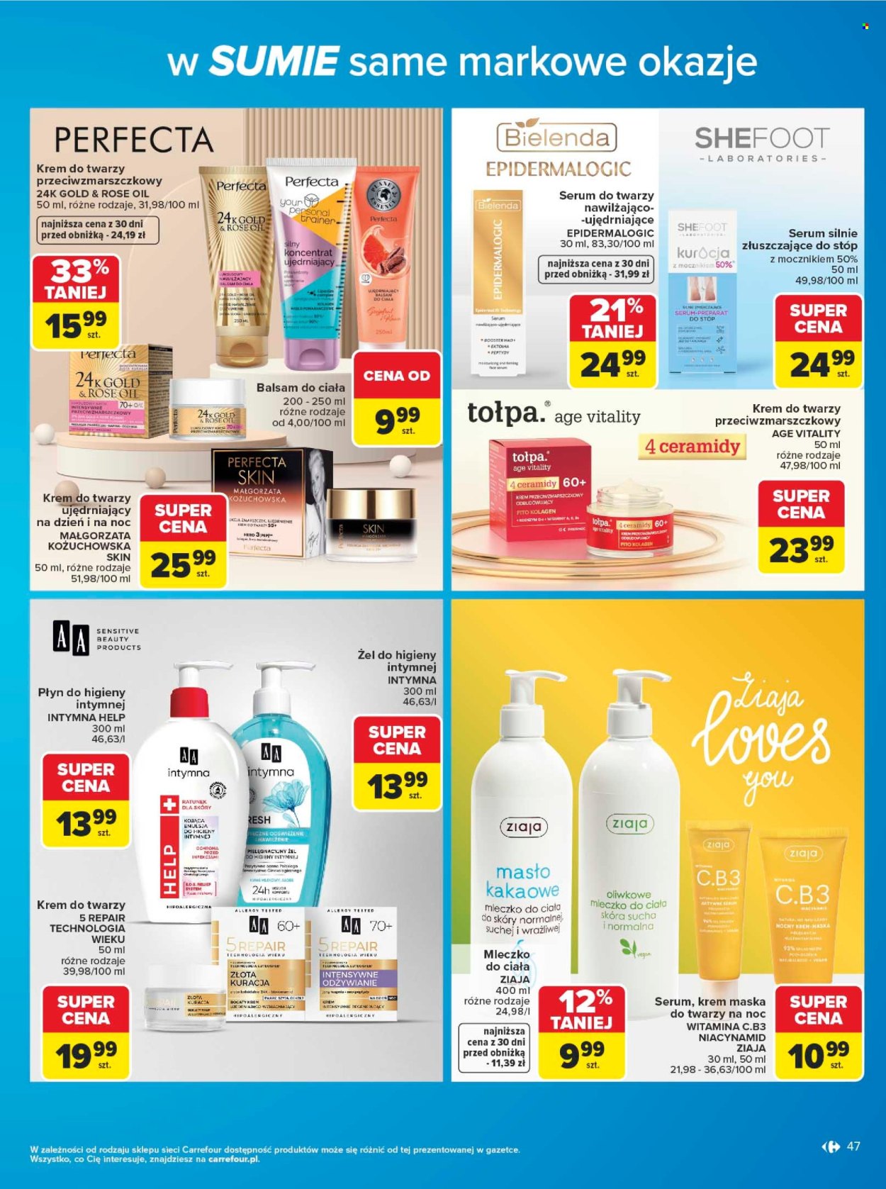 Leták Carrefour - 8.6.2026 - 20.6.2026. Strana 47
