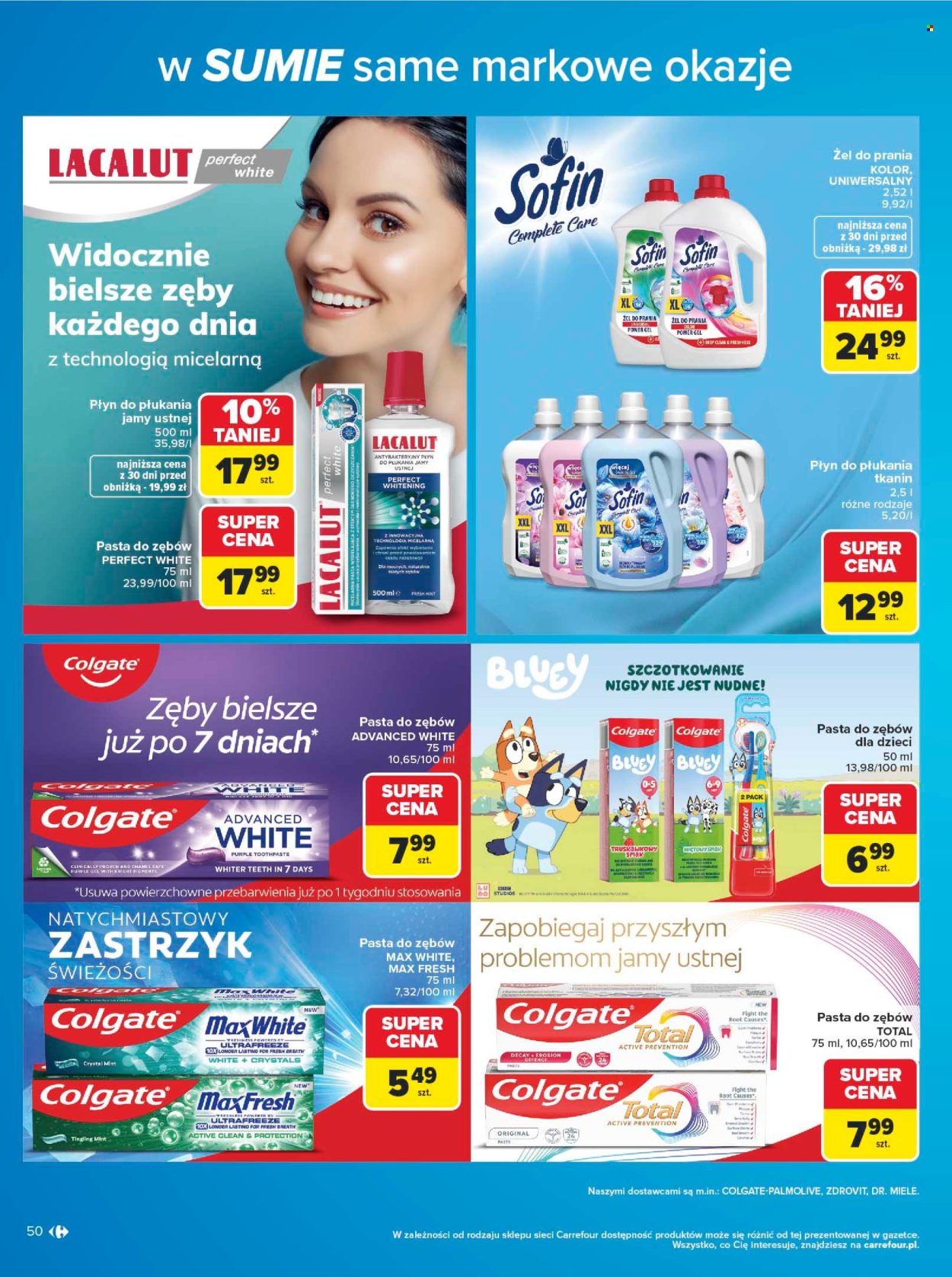 Leták Carrefour - 8.6.2026 - 20.6.2026. Strana 50