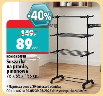 Suszarka na pranie, pinonowa