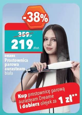 DREAME Prostownica parowa aurasteam biała