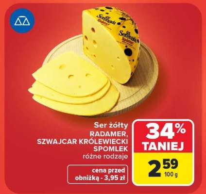 Ser żółty RADAMER, SZWAJCAR KRÓLEWIECKI SPOMLEK