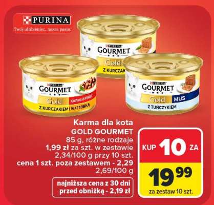 PURINA GOLD GOURMET