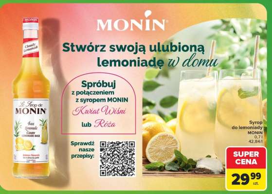 Syrop do lemoniady MONIN