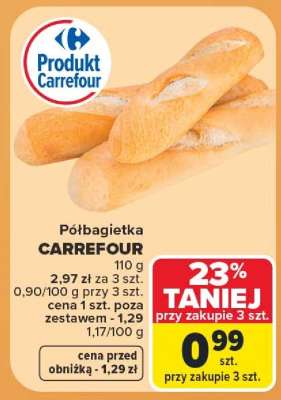 Półbagietka CARREFOUR