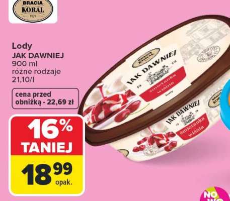 Lody JAK DAWNIEJ