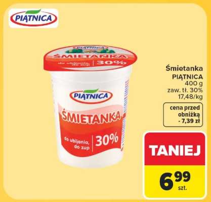 Śmietanka PIĄTNICA