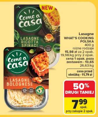 Lasagne WHAT'S COOKING POLSKA