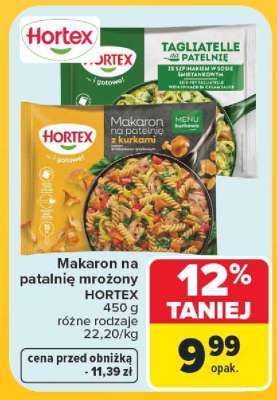Makaron na patalnię mrożony HORTEX