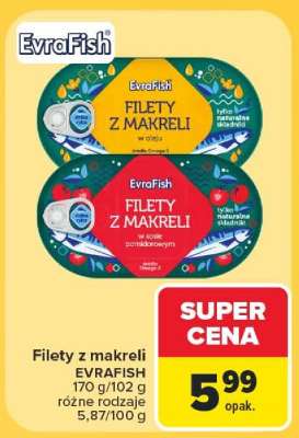 Filety z makreli