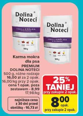 Karma mokra dla psa PREMIUM DOLINA NOTECI