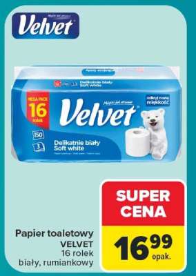 Papier toaletowy VELVET