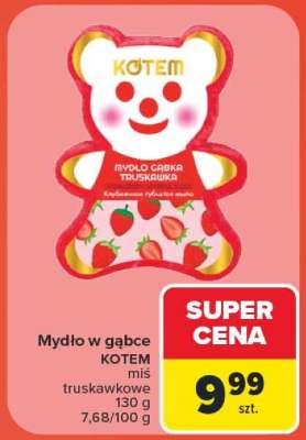 Mydło w gąbce KOTEM