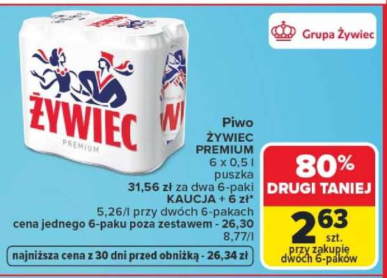 Piwo ŻYWIEC PREMIUM