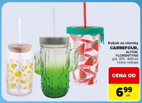 Kubek ze słomką