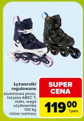 łyżworolki regulowane