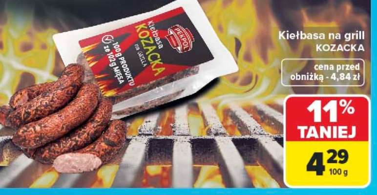 Kiełbasa na grill KOZACKA
