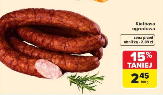 Kiełbasa ogrodowa