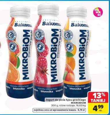 Jogurt do picia typu greckiego