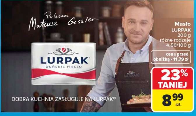 Masło Lurpak**