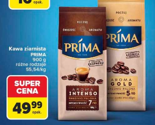 Kawa ziarnista Prima