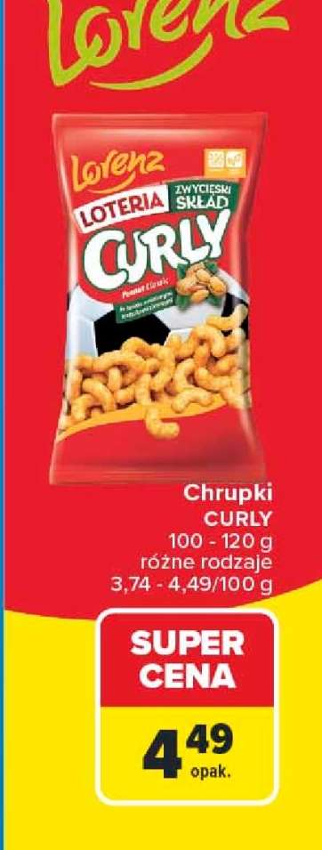 Chrupki CURRY
