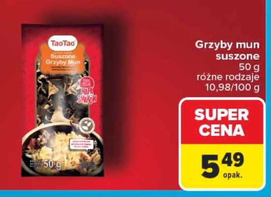 TaoTao Suszone Grzyby Mun