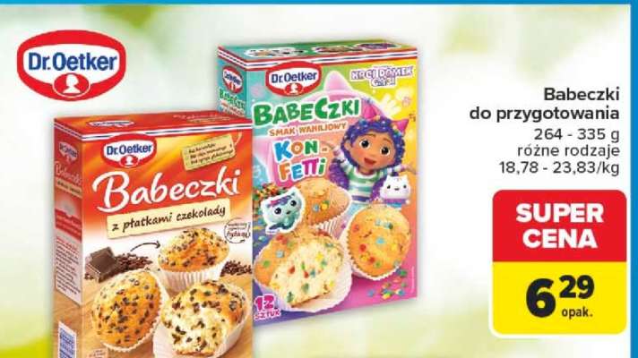DR. OETKER Babeczki