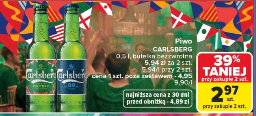 Piwo Carlsberg