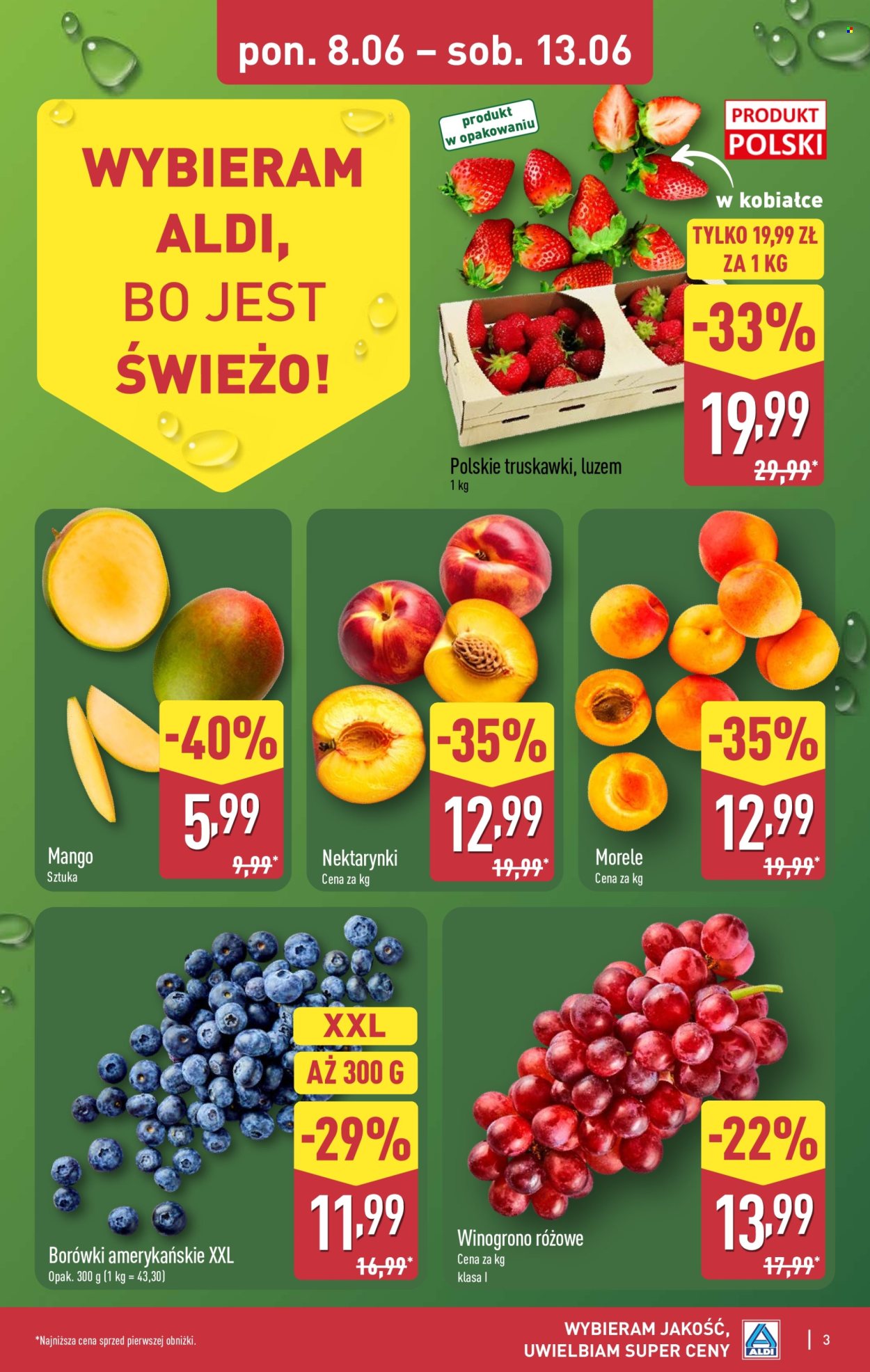 Leták ALDI - 8.6.2026 - 13.6.2026. Strana 3