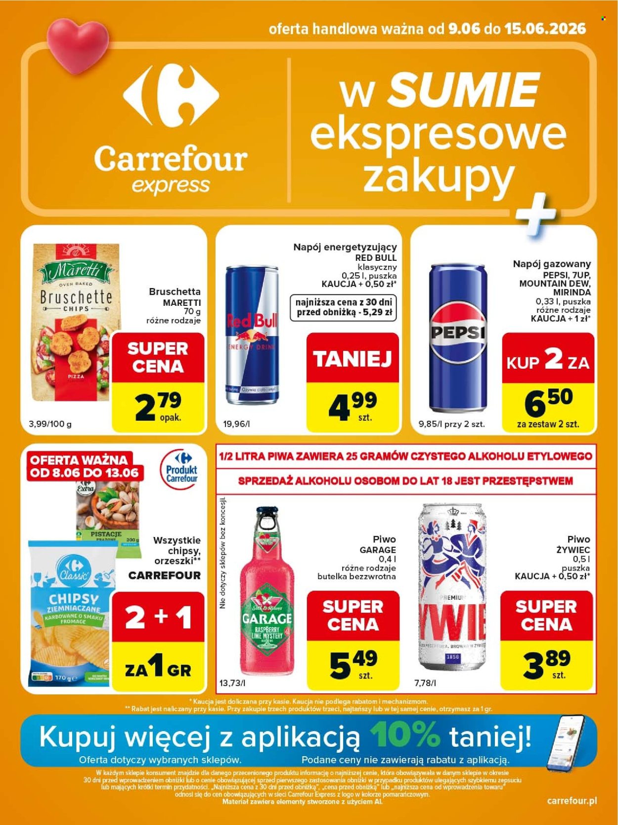 Leták Carrefour Express - 9.6.2026 - 15.6.2026. Strana 1