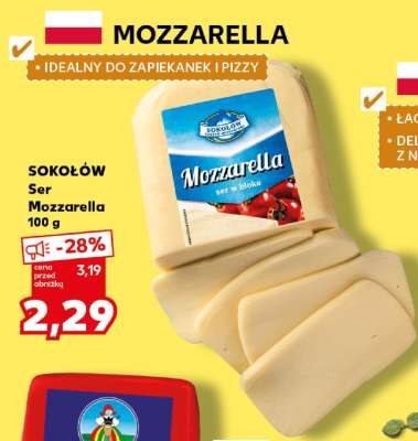 Sokołów Ser Mozzarella 100 g
