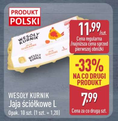 WESOŁY KURNIK Jaja ściółkowe L