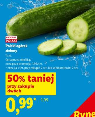 Polski ogórek zielony